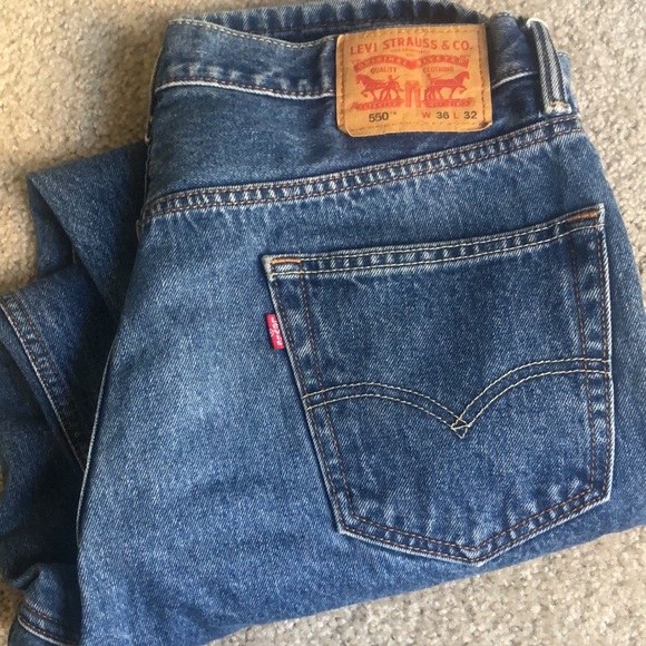 Last Chance - Men's Levi's 550 Relaxed-Fit Jeans - Picture 4 of 4